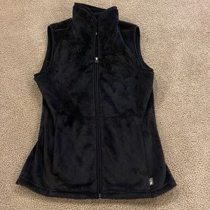 North Face plush vest Black Extra small